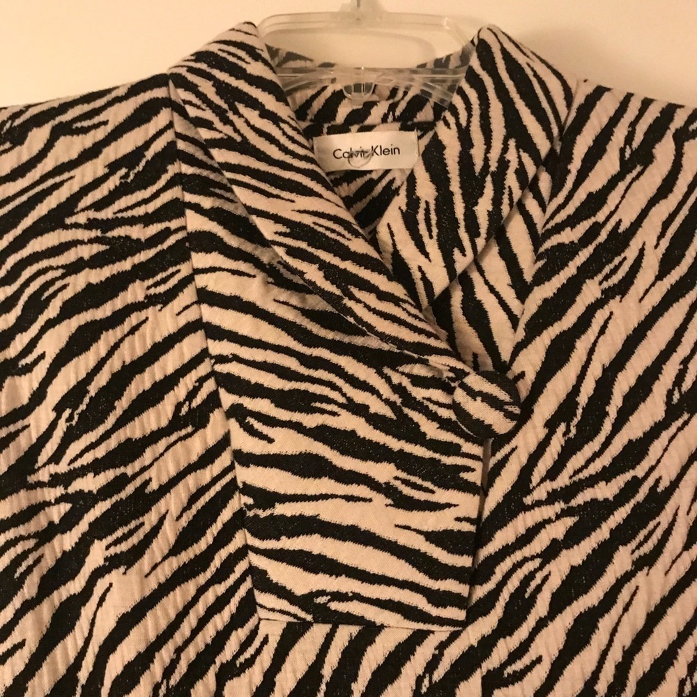 🌸Calvin Klein Zebra Dress